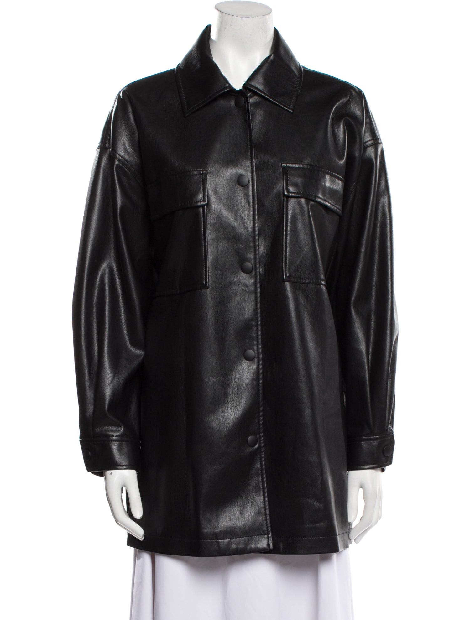 Alice + Olivia Faux Leather Jacket w/ Tags