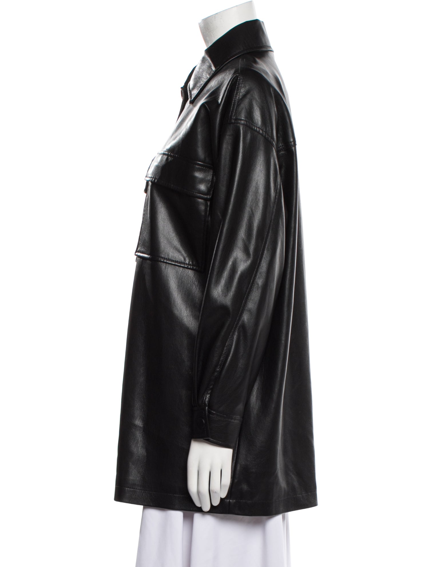 Alice + Olivia Faux Leather Jacket w/ Tags