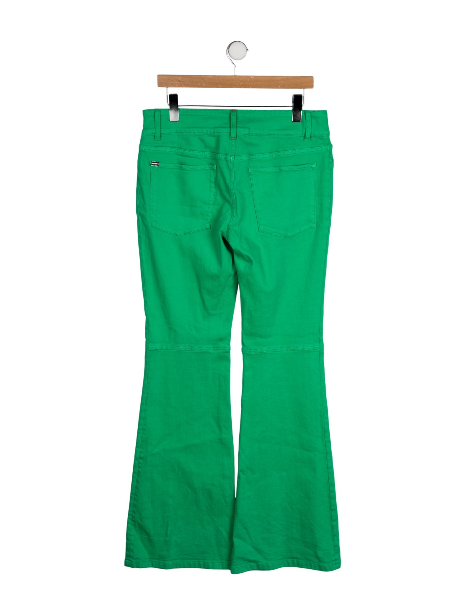 Alice + Olivia Mid-Rise Wide Leg Jeans