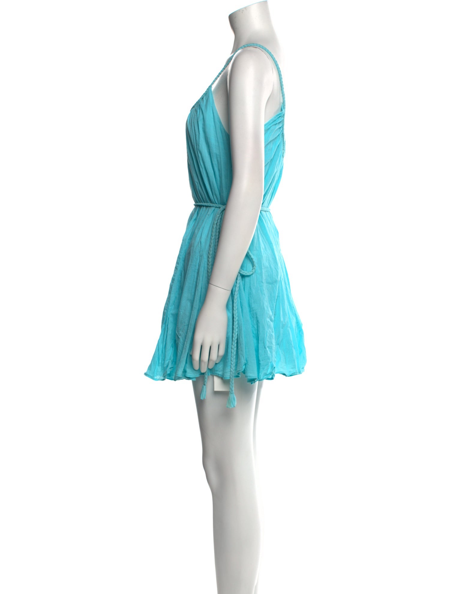 Alice + Olivia Scoop Neck Mini Dress