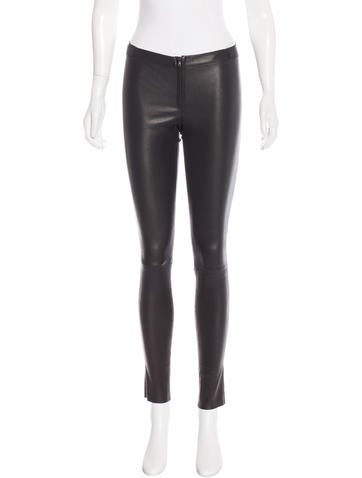 Alice + Olivia Leather Skinny Pants w/ Tags