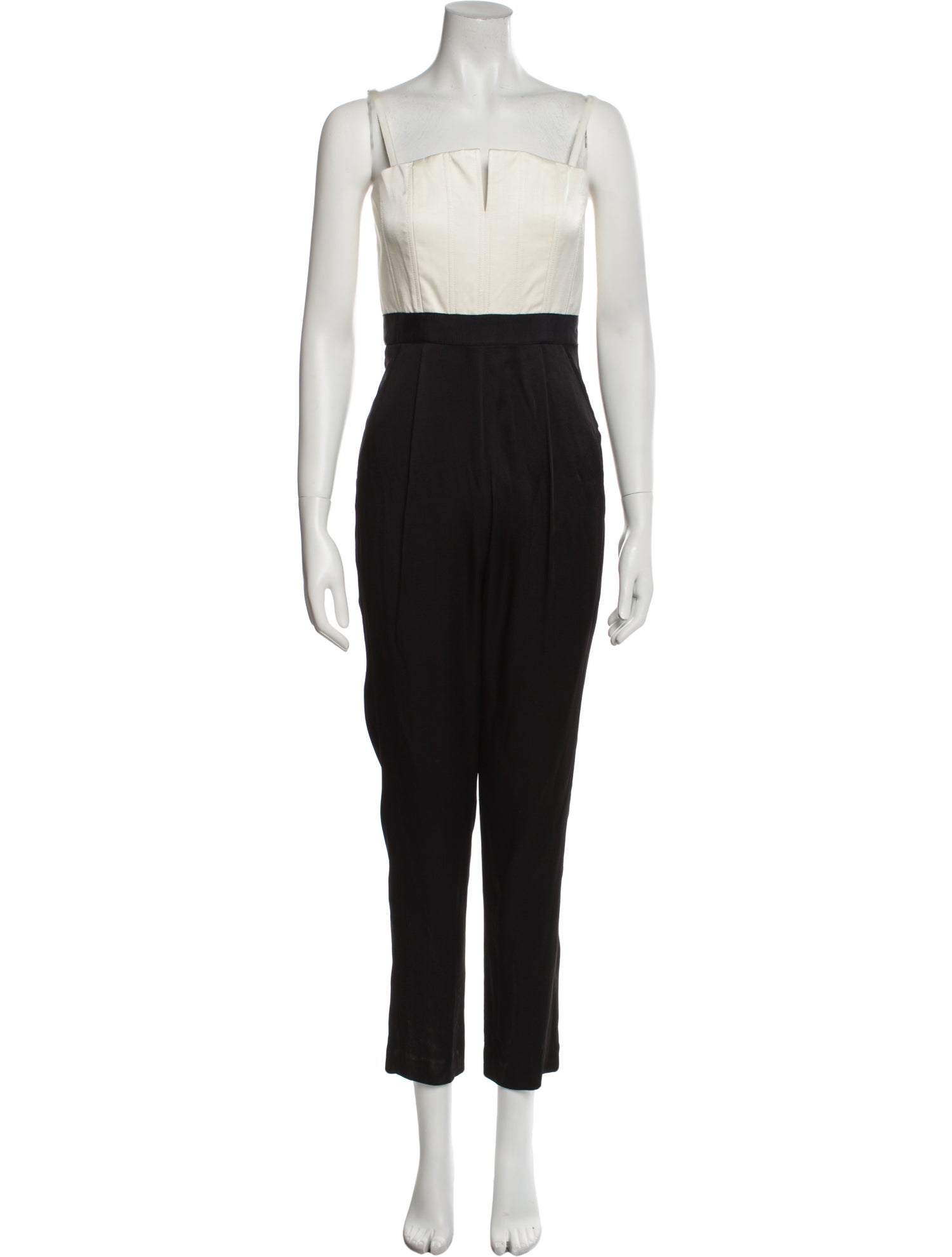 Alice + Olivia Strapless Jumpsuit