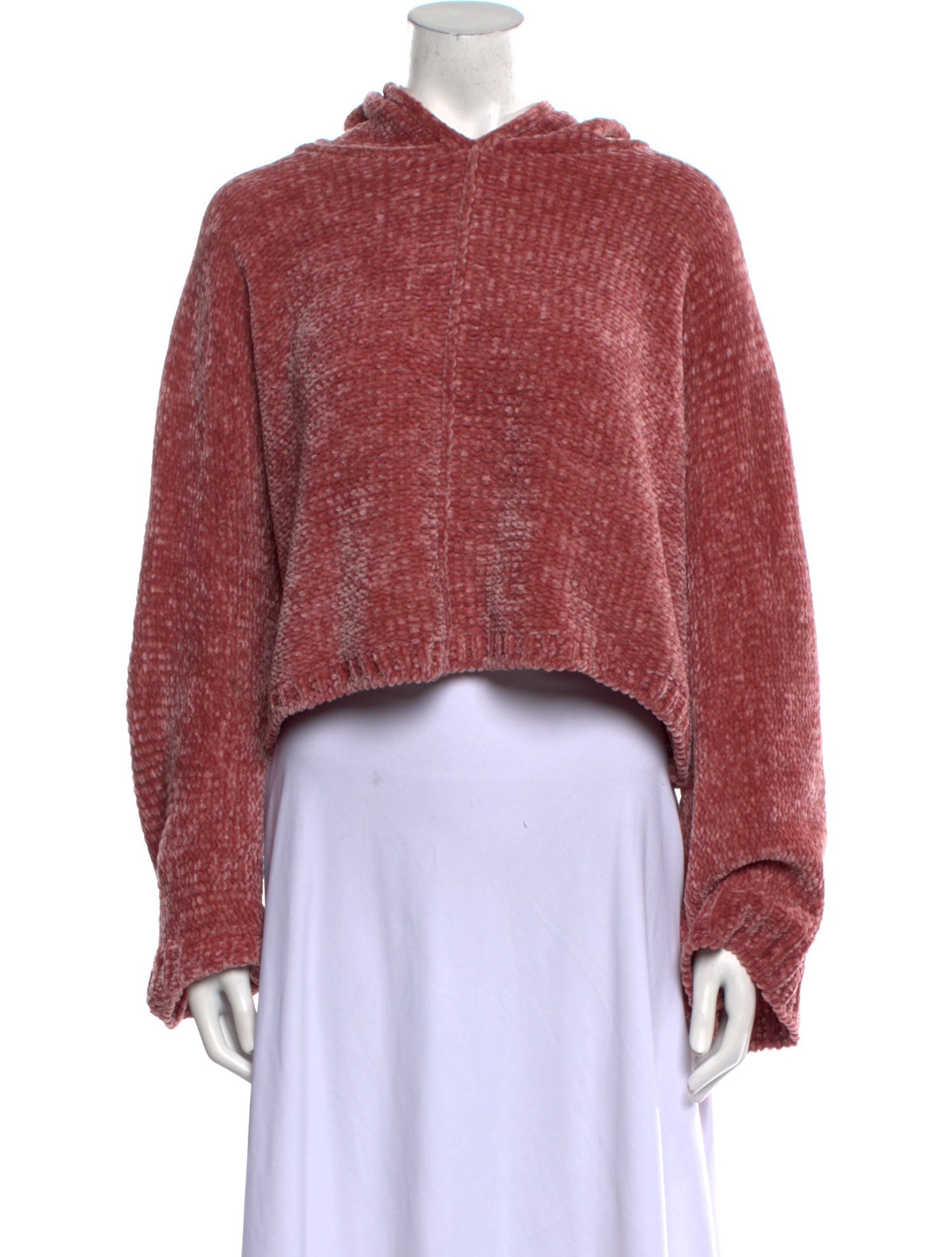 Alice + Olivia Mock Neck Long Sleeve Sweatshirt