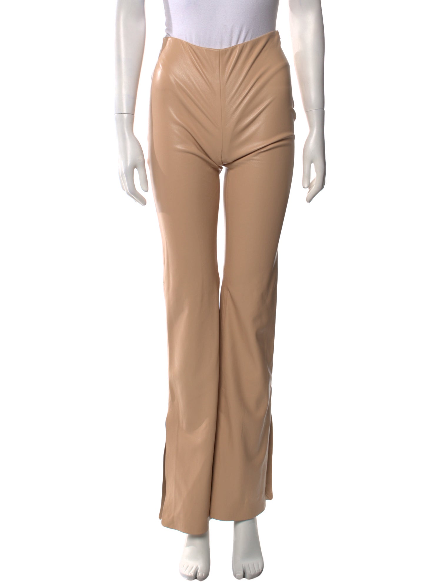 Alice + Olivia Faux Leather Wide Leg Pants