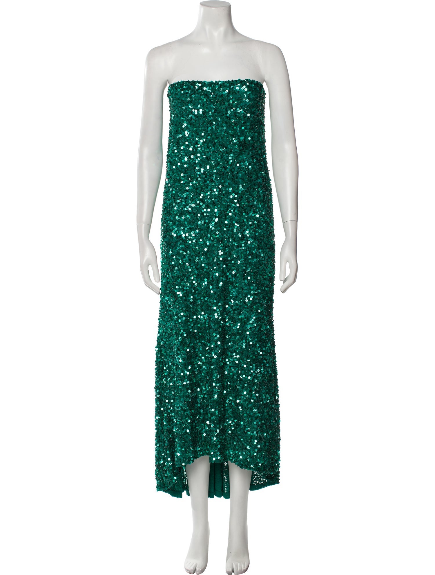 Alice + Olivia Sequin Midi Length Dress