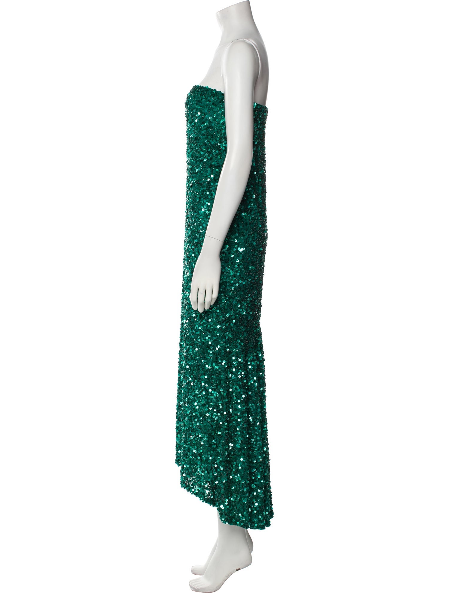 Alice + Olivia Sequin Midi Length Dress