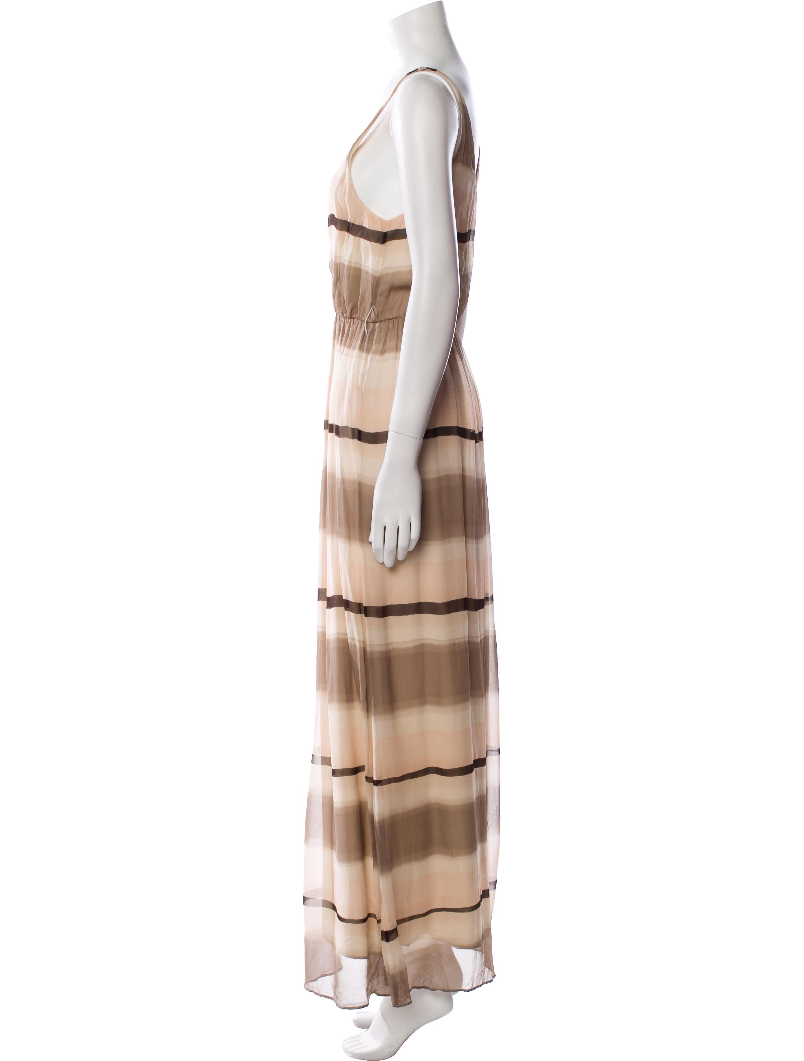 Alice + Olivia Silk Long Dress