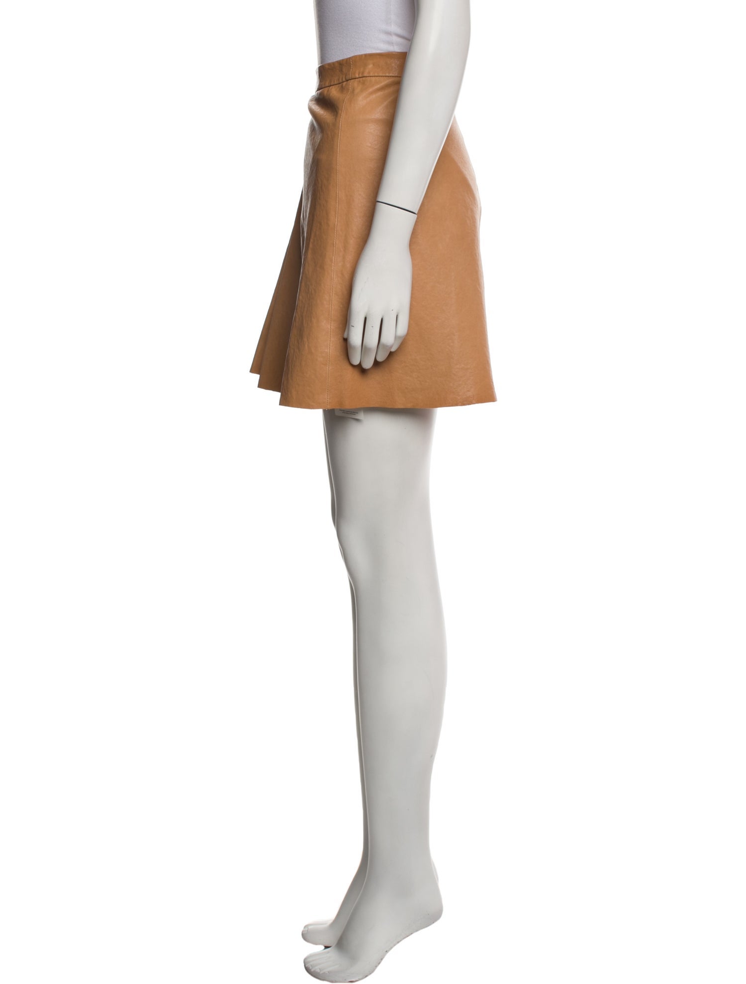 Alice + Olivia Leather Mini Skirt