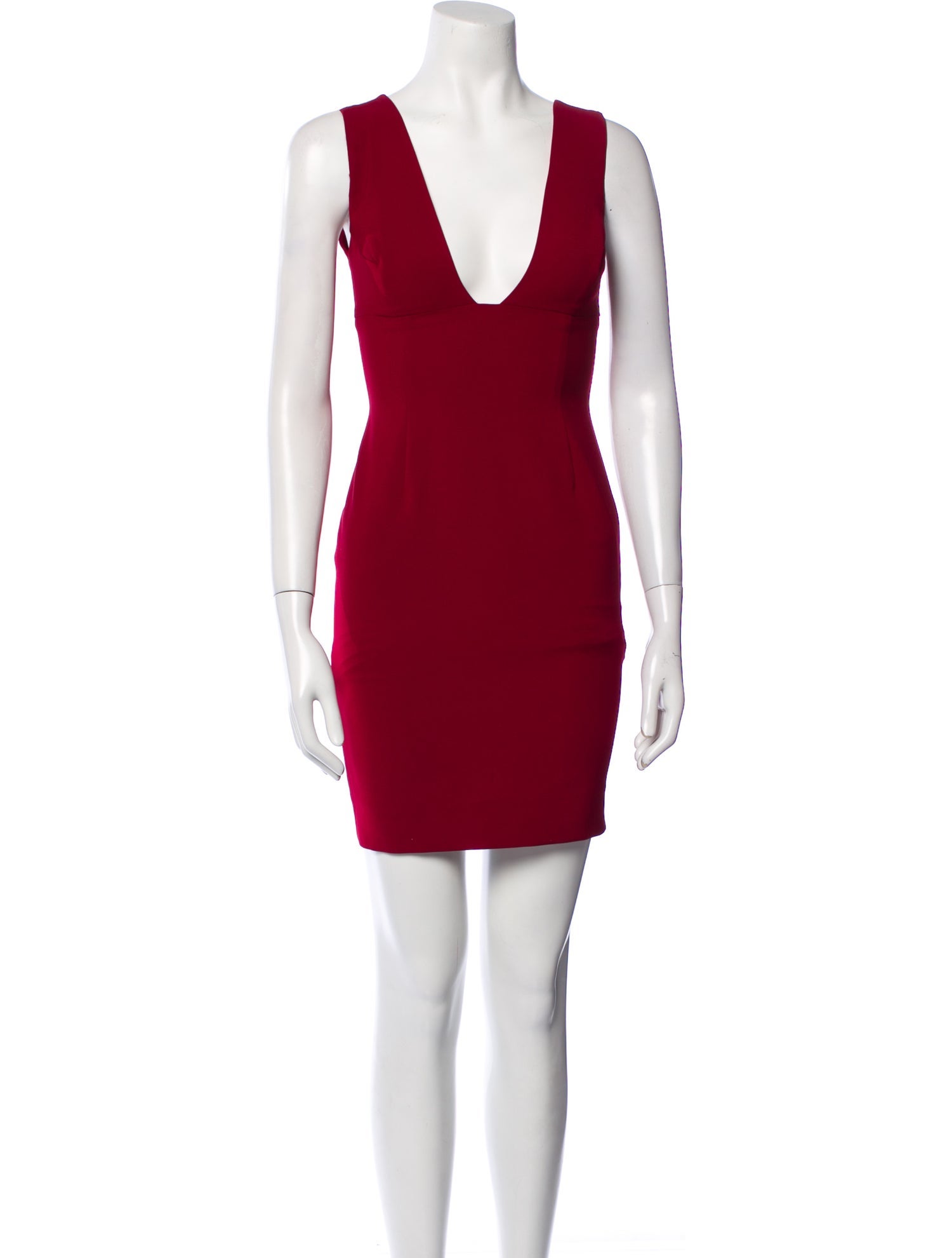 Alice + Olivia V-Neck Mini Dress