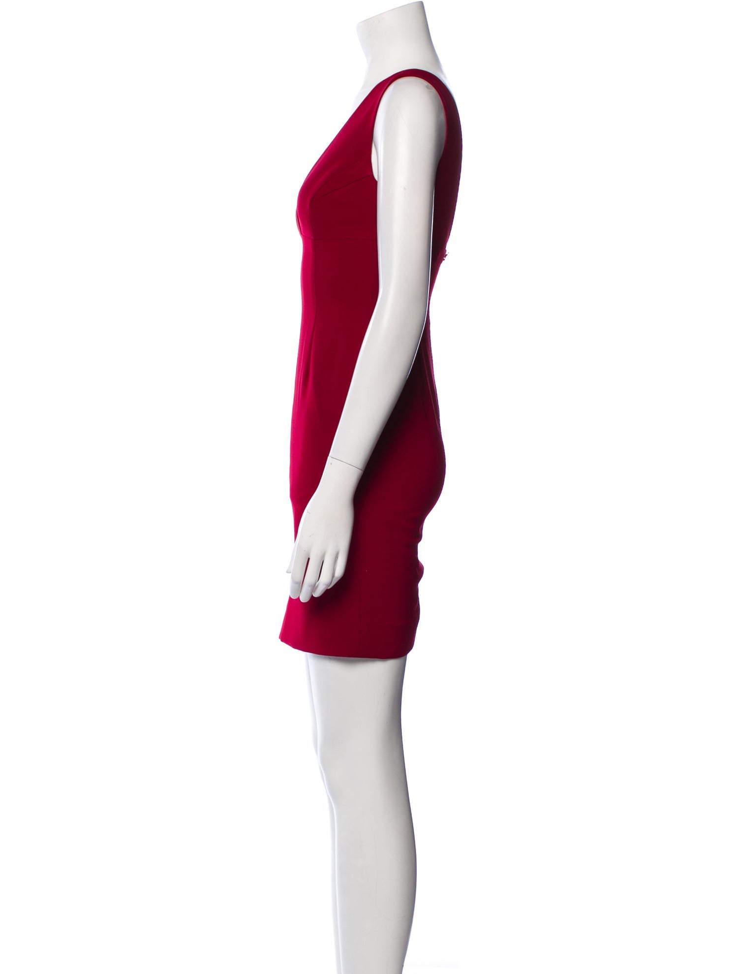 Alice + Olivia V-Neck Mini Dress