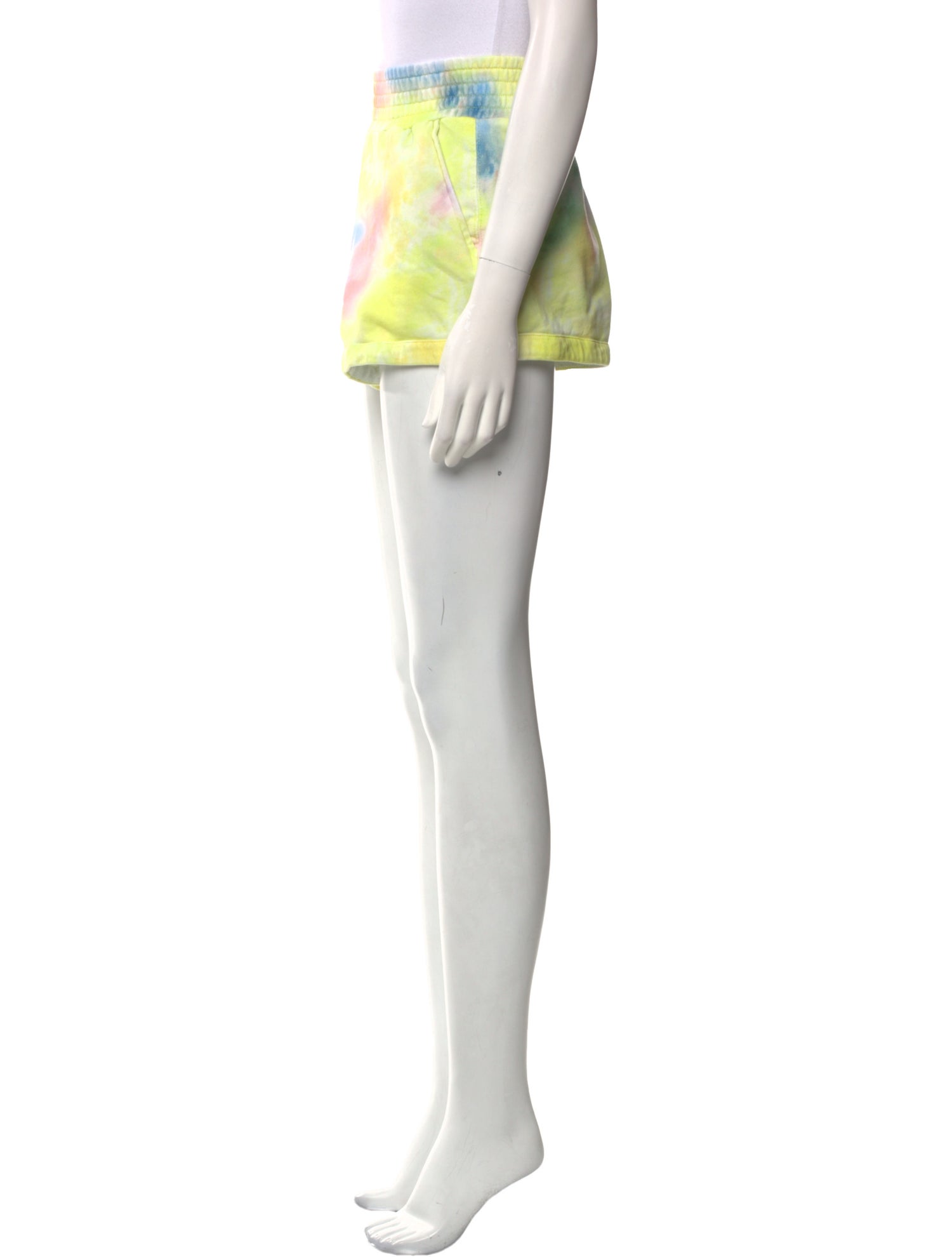 Alice + Olivia Tie-Dye Print Mini Shorts