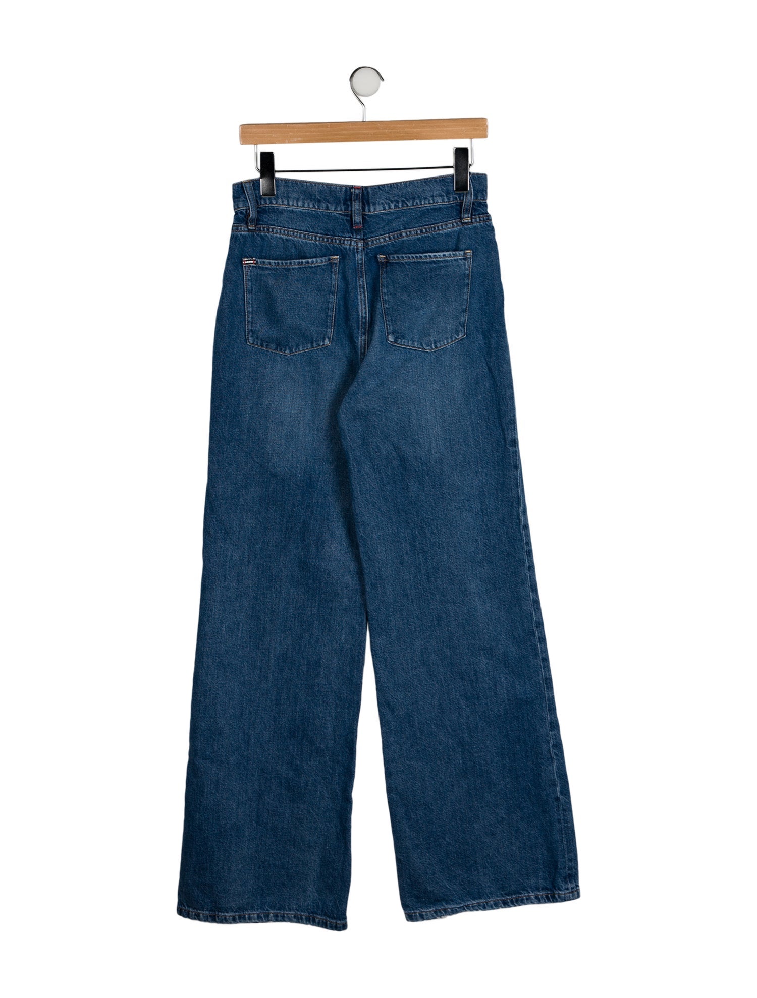 Alice + Olivia High-Rise Wide Leg Jeans