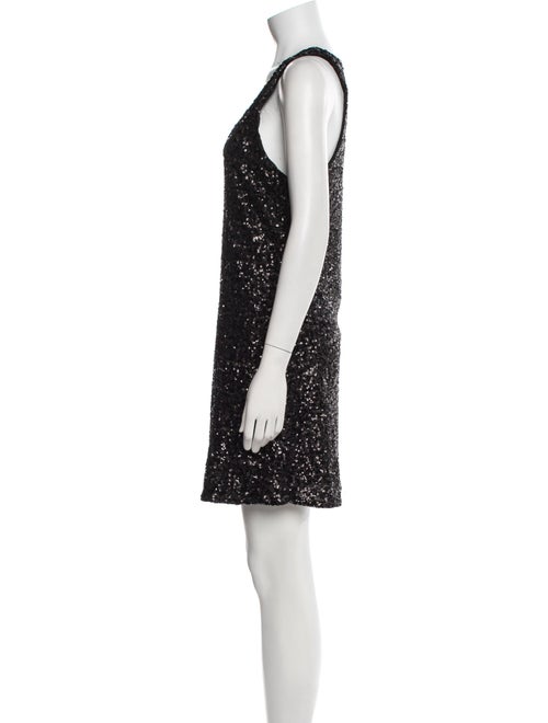 Alice + Olivia Scoop Neck Long Dress