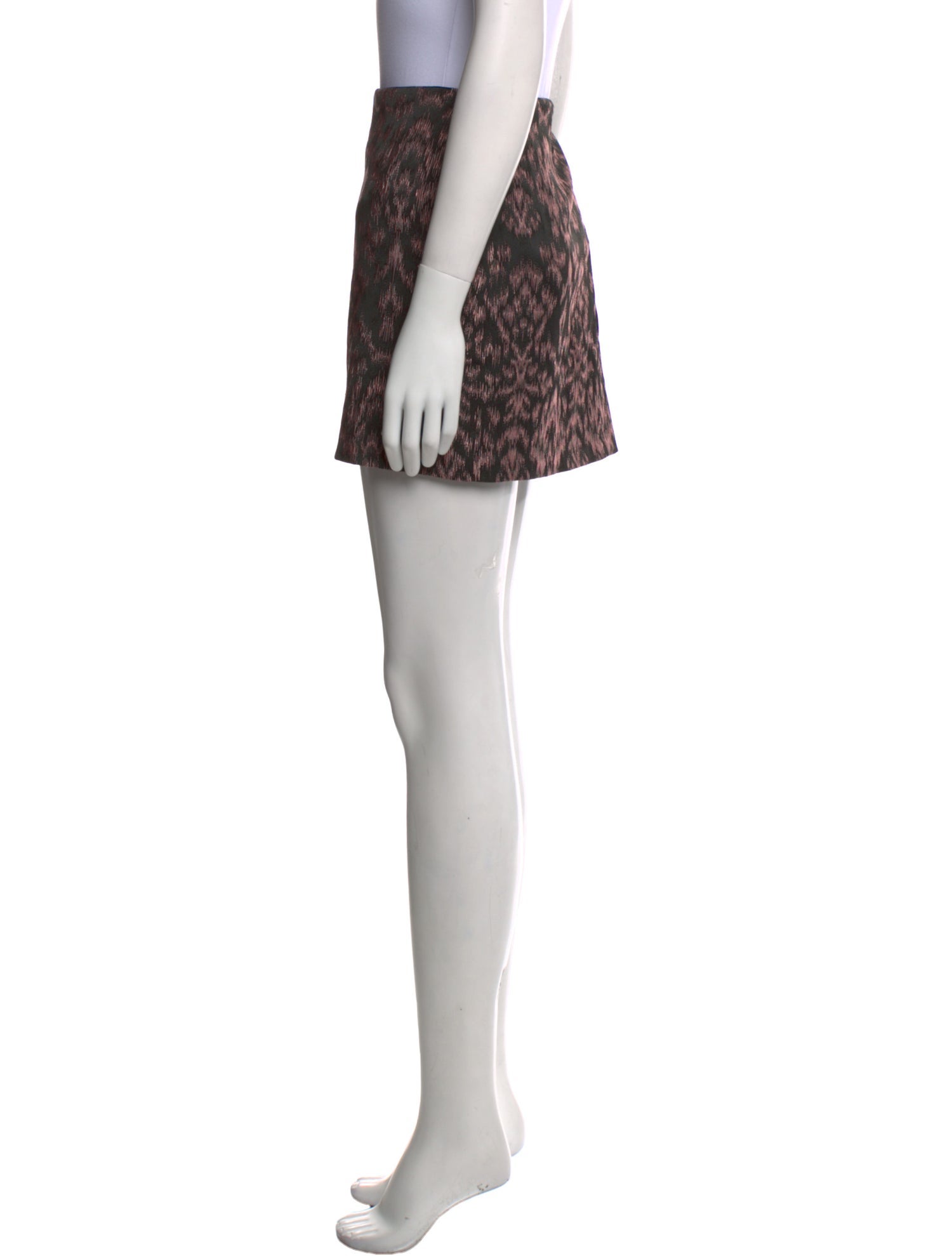 Alice + Olivia Printed Mini Skirt