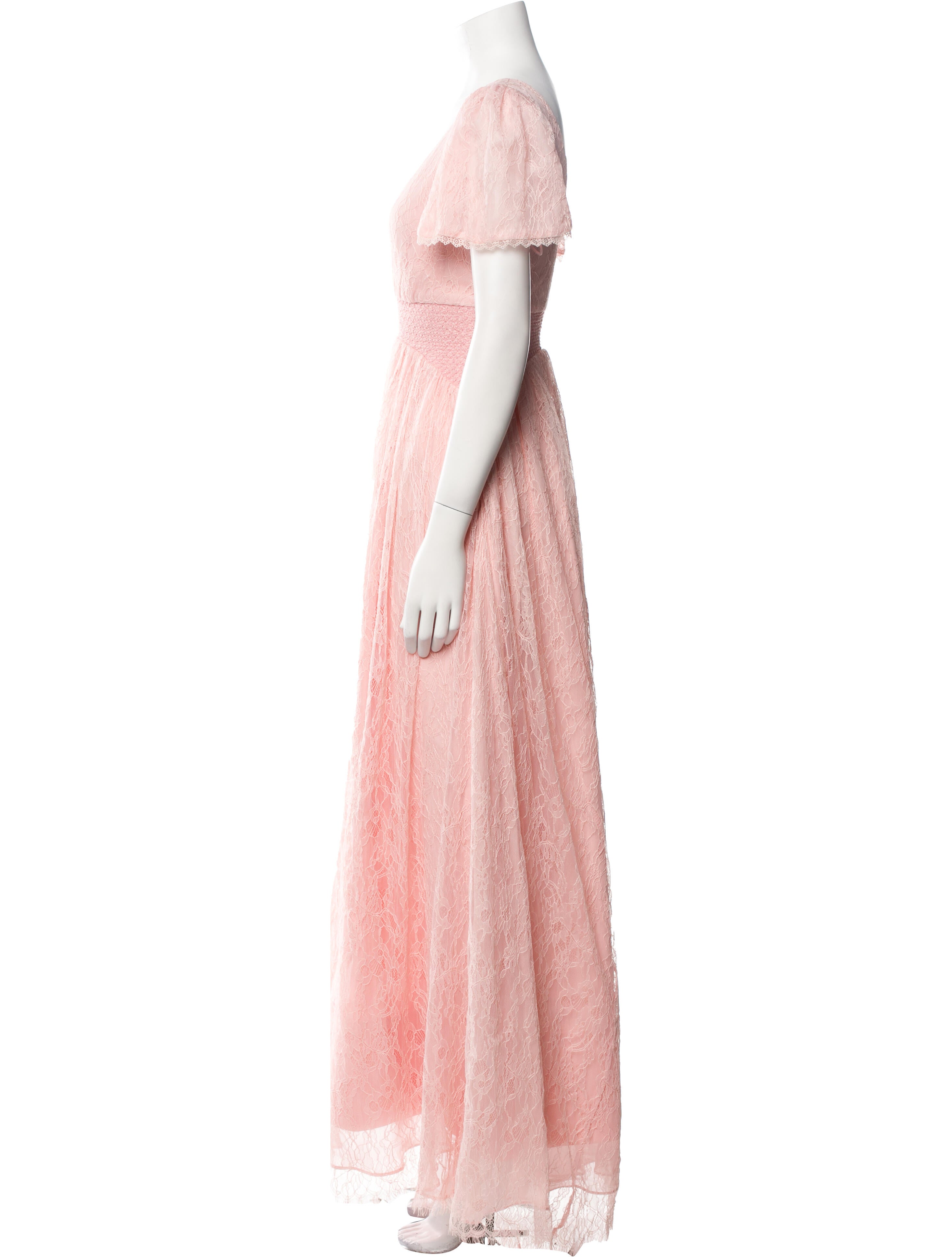 Alice + Olivia V-Neck Long Dress