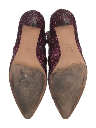 Alice + Olivia Glitter Printed Sock Boots