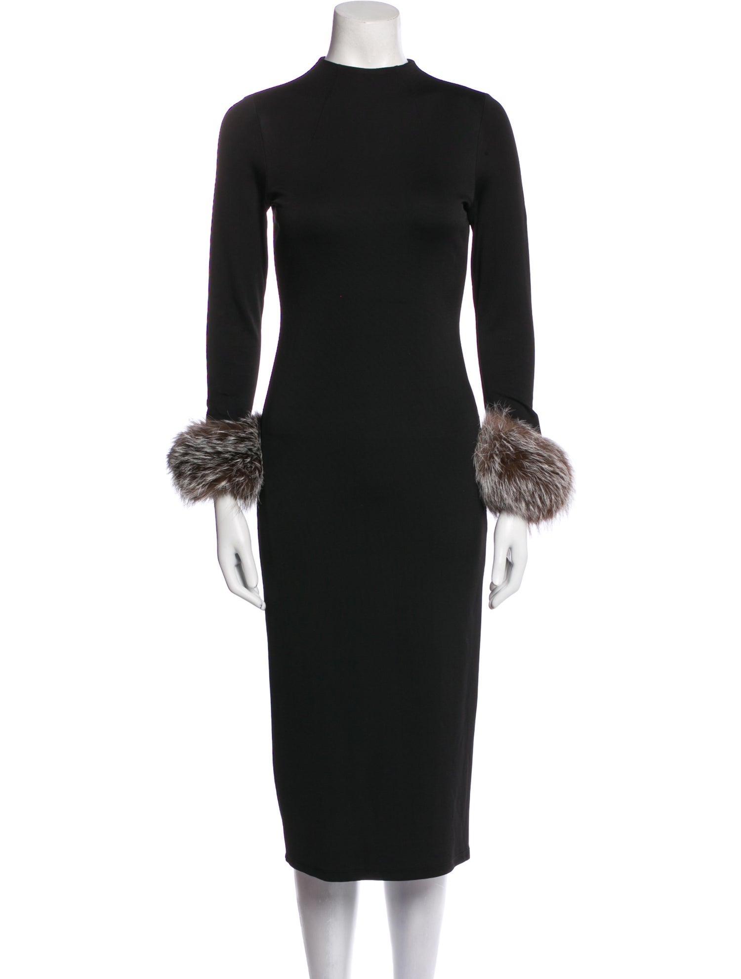 Alice + Olivia Nylon Midi Length Dress