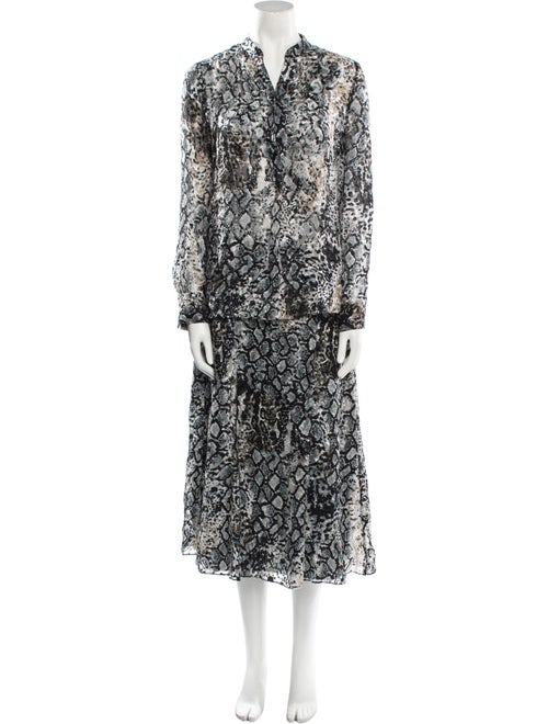 Alice + Olivia Printed Skirt Set