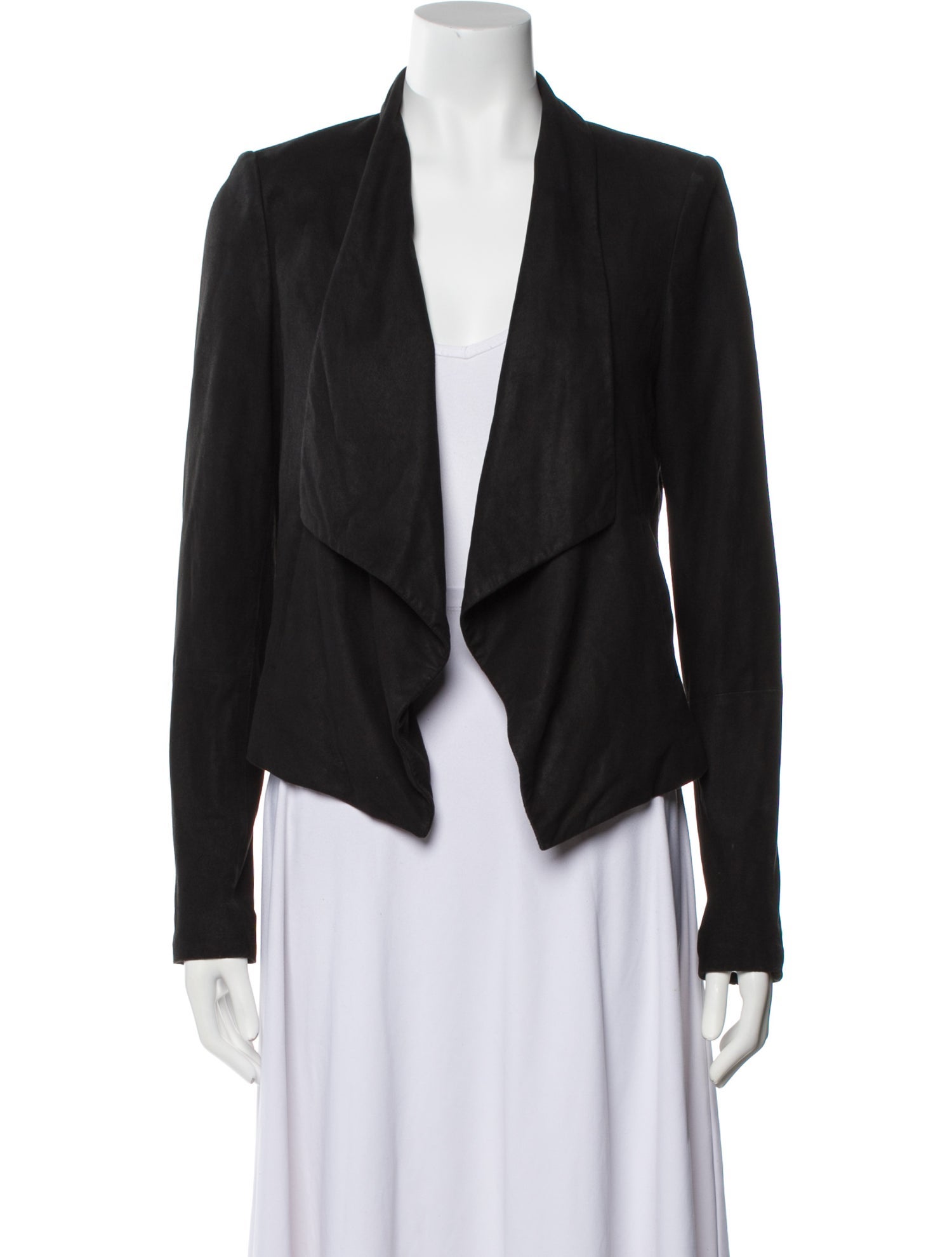 Alice + Olivia Leather Blazer