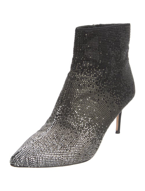 Alice + Olivia Crystal Embellishments Boots