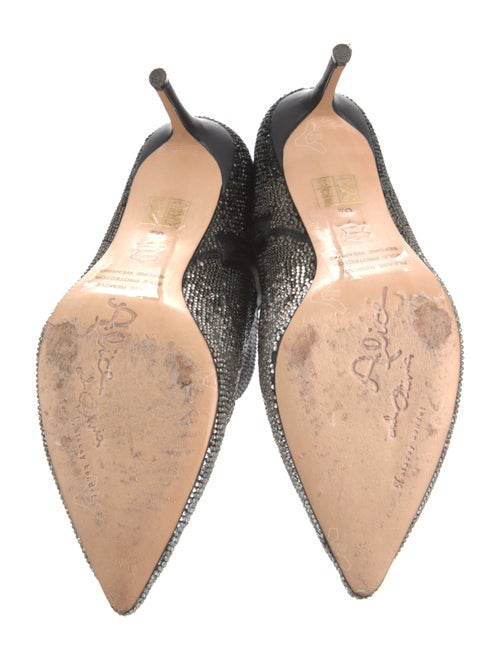 Alice + Olivia Crystal Embellishments Boots