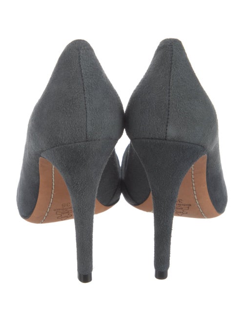 Alice + Olivia Suede D'Orsay Pumps