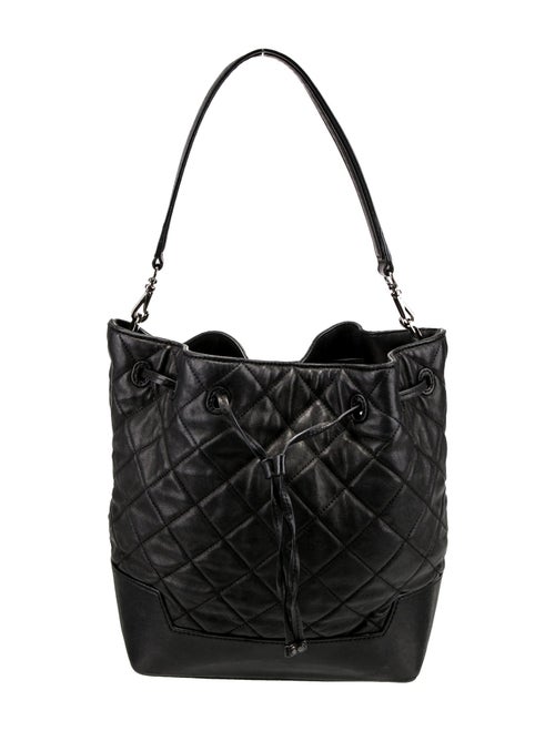 Alice + Olivia Leather Shoulder Bag