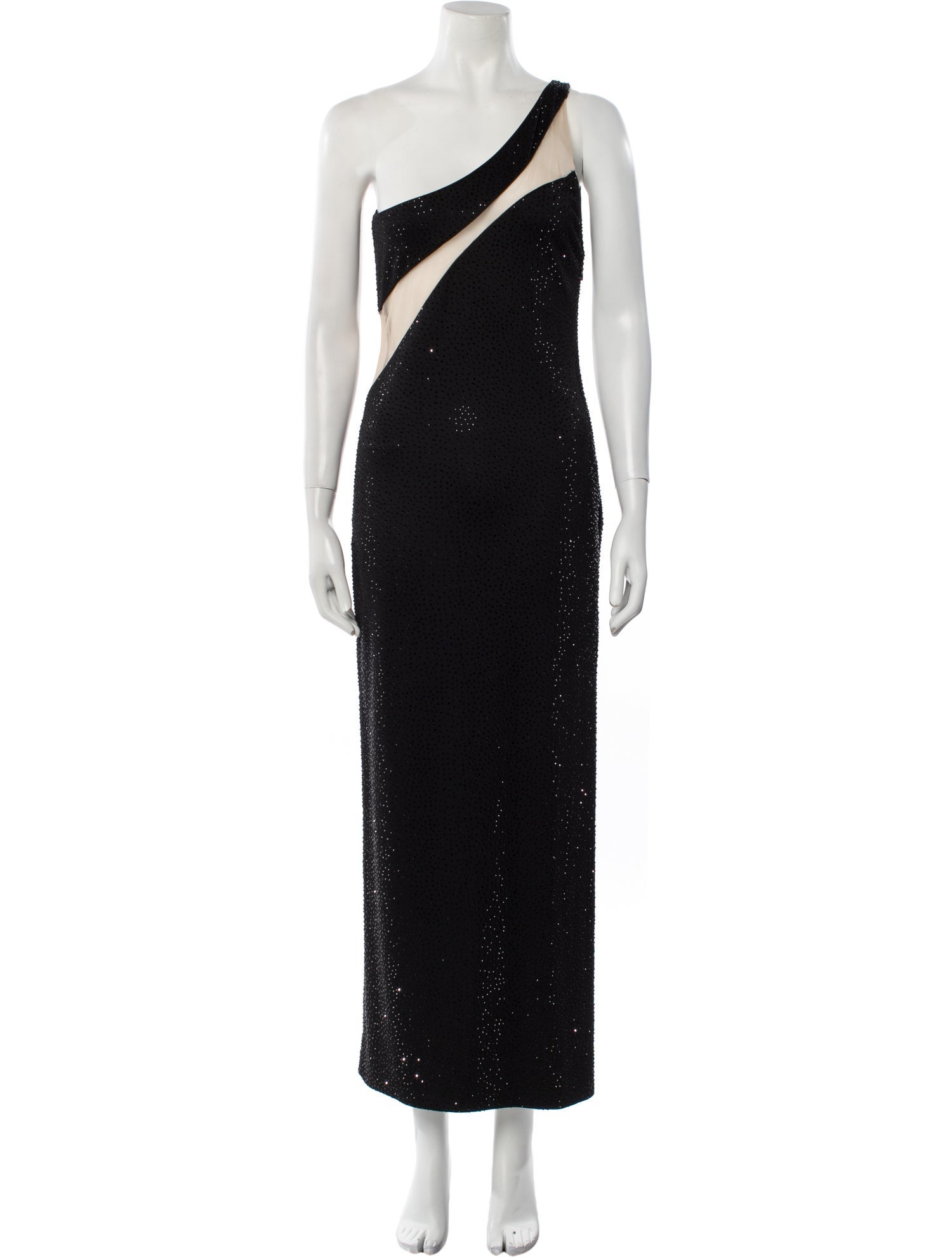 Alice + Olivia One-Shoulder Long Dress