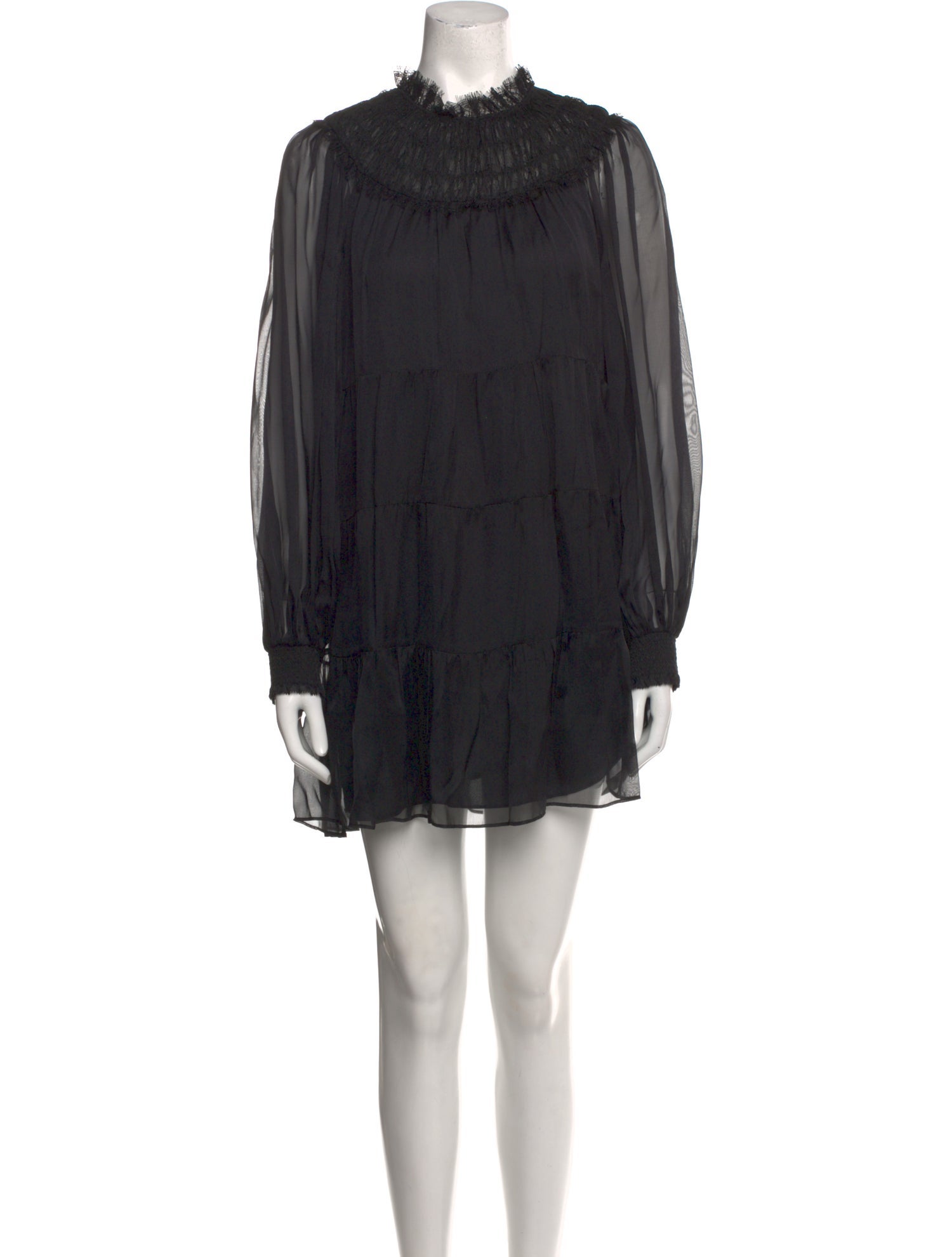 Alice + Olivia Silk Mini Dress