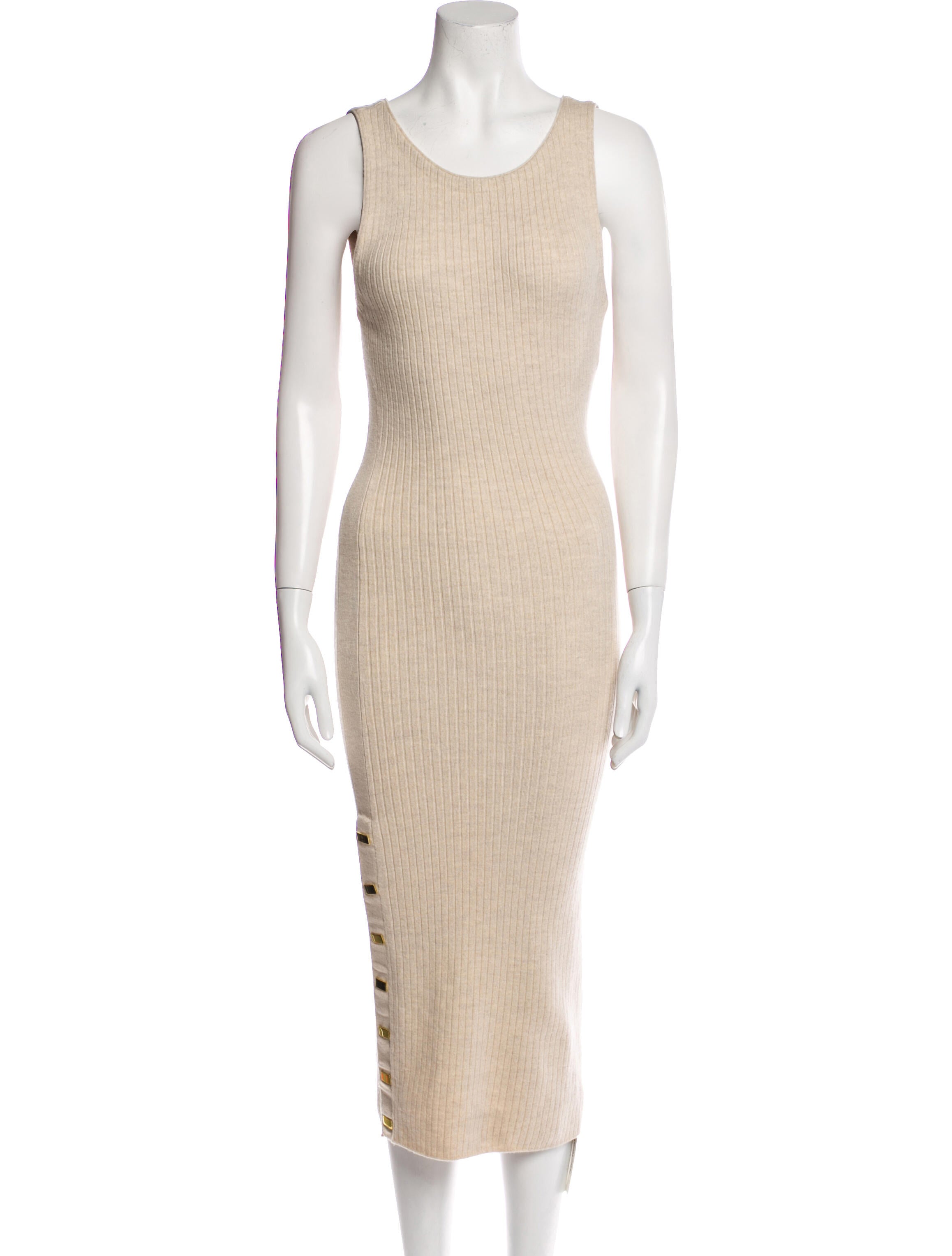 Alice + Olivia Wool Midi Length Dress