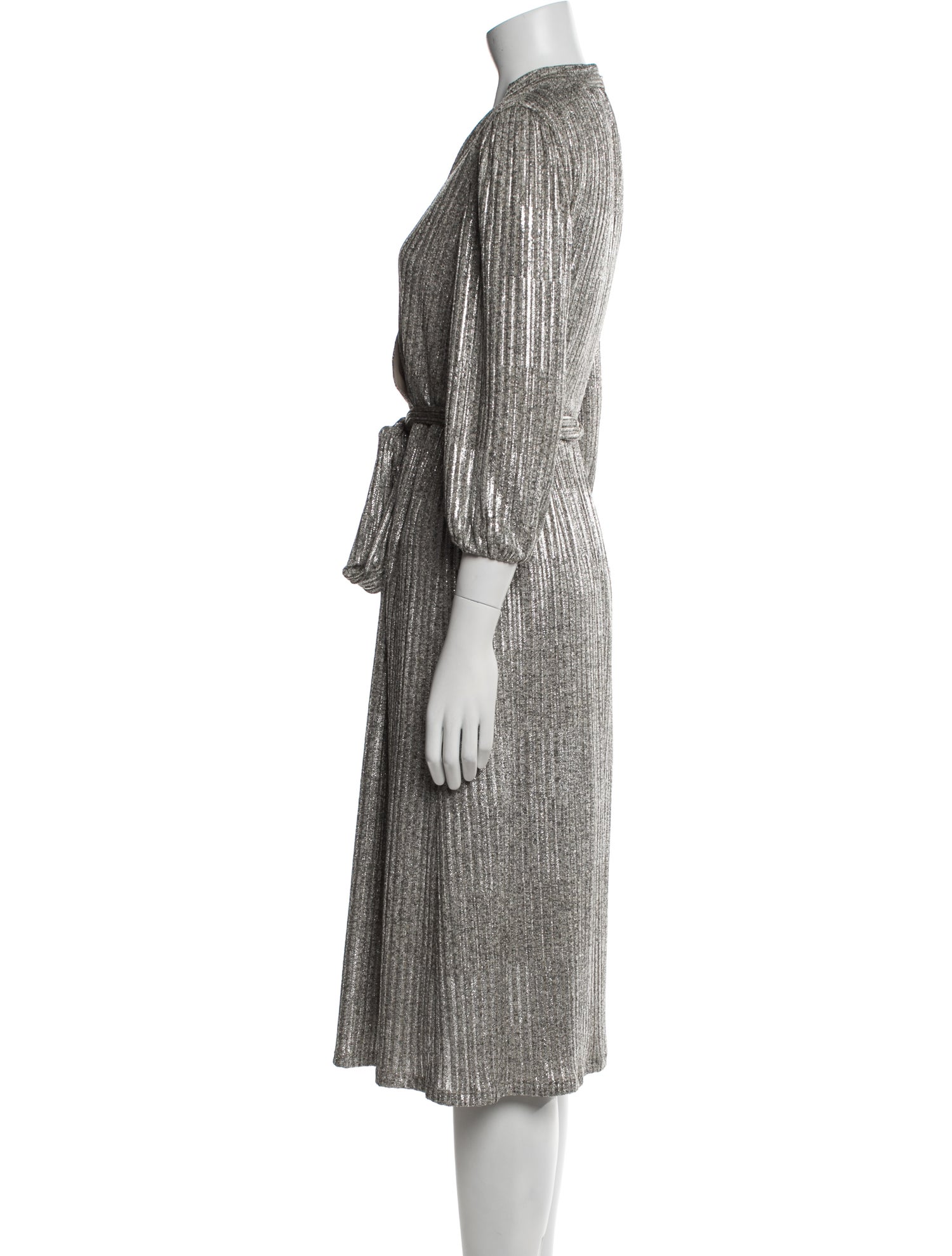 Alice + Olivia Printed Midi Length Dress