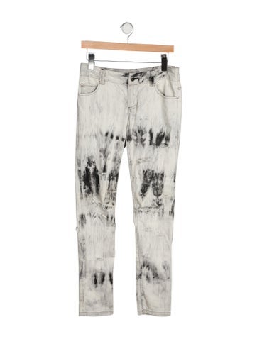 Alice + Olivia Jeans Low-Rise Skinny Leg XS