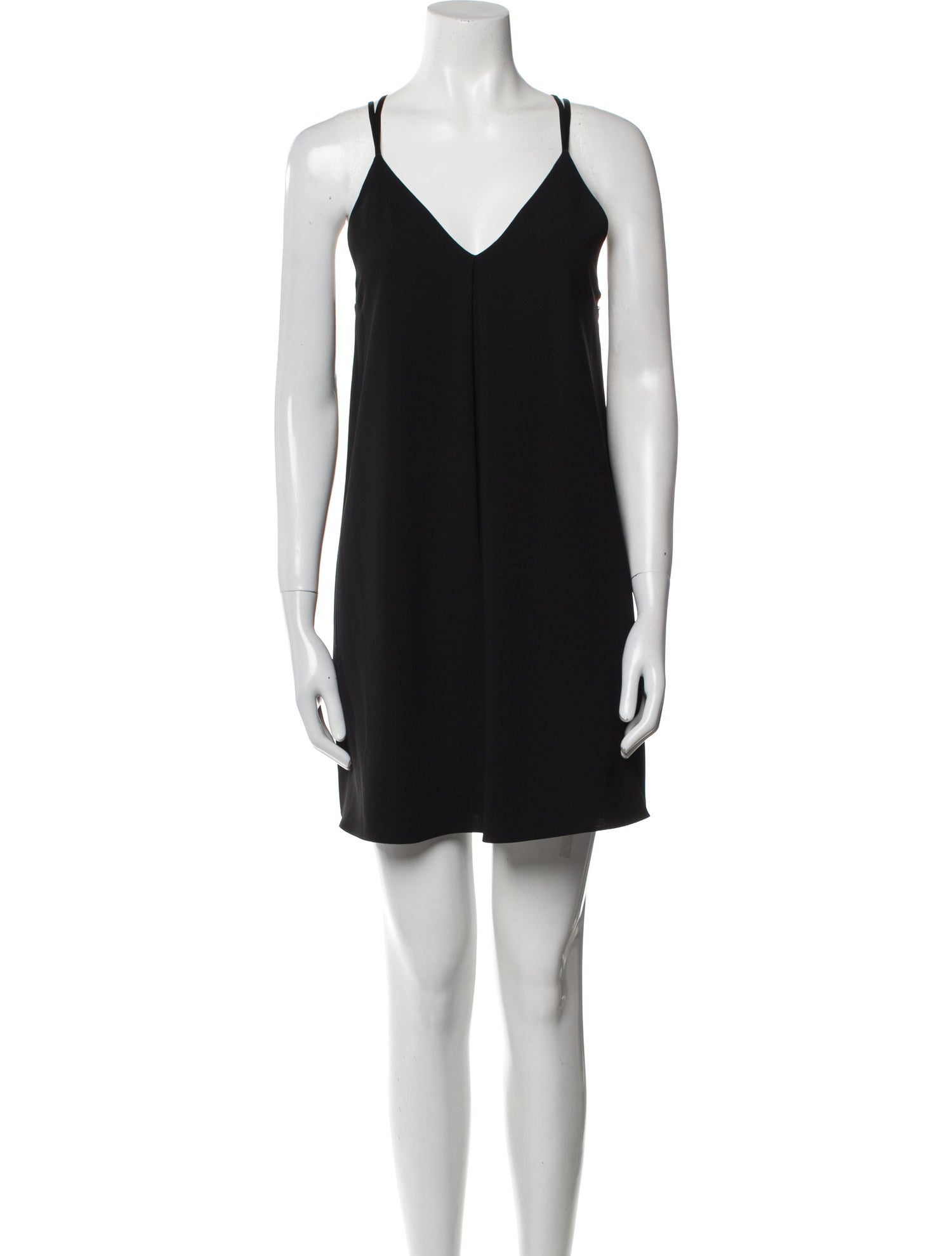 Alice + Olivia V-Neck Mini Dress