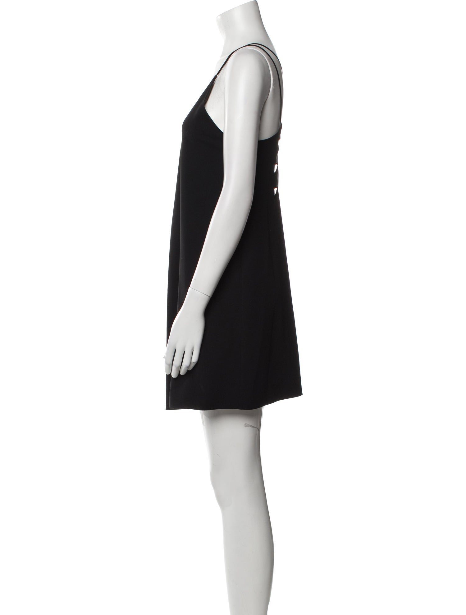 Alice + Olivia V-Neck Mini Dress