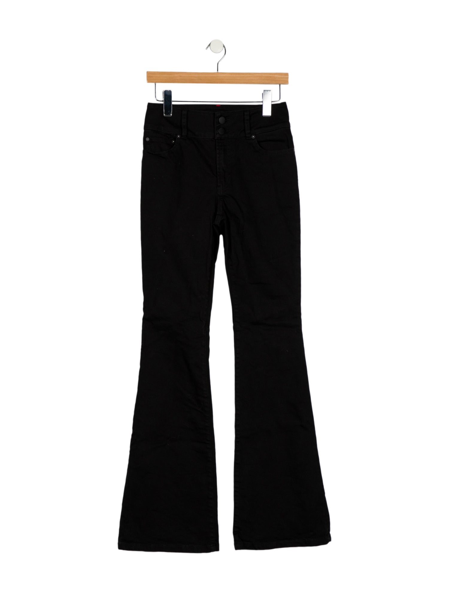 Alice + Olivia Mid-Rise Straight Leg Jeans