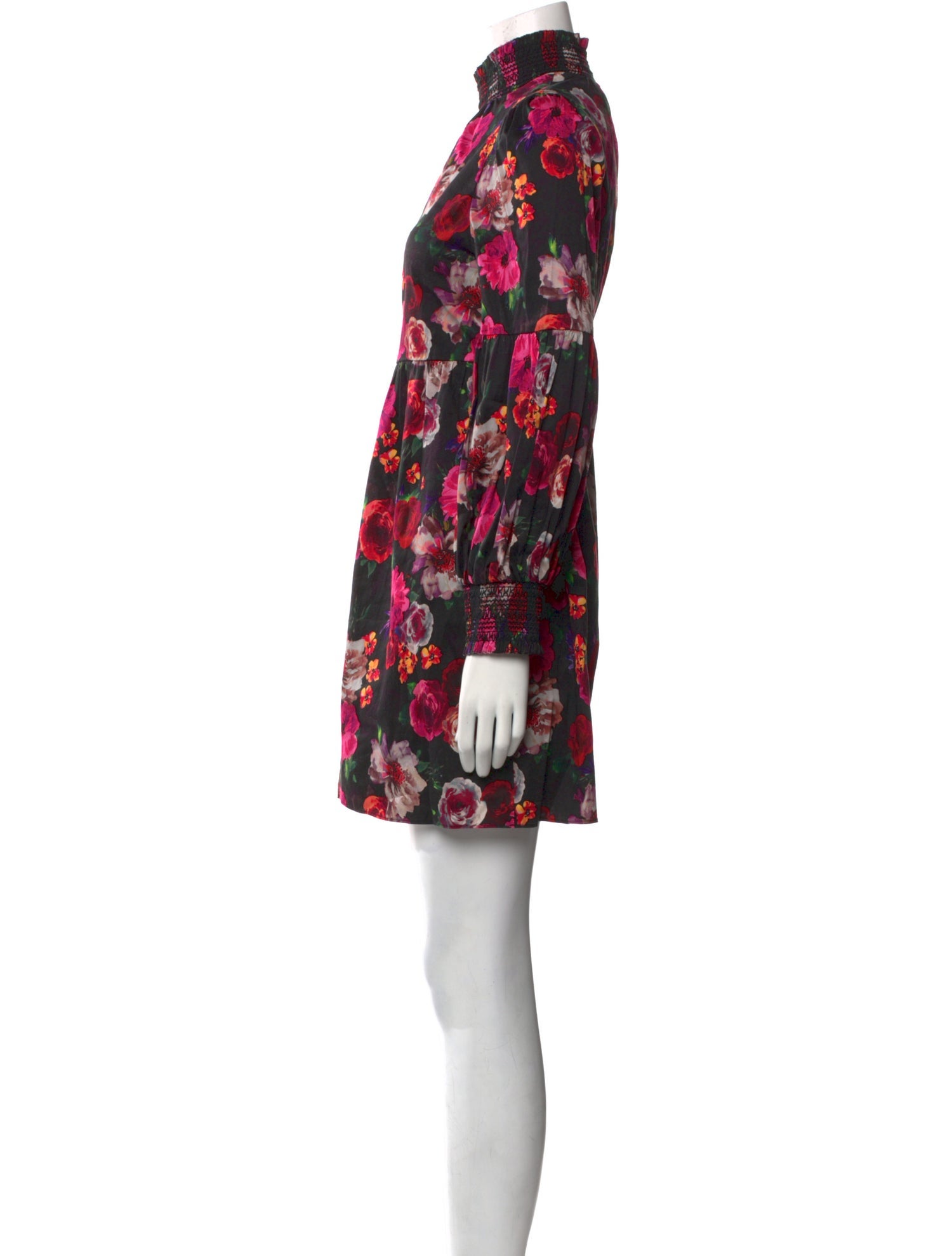 Alice + Olivia Floral Print Mini Dress w/ Tags