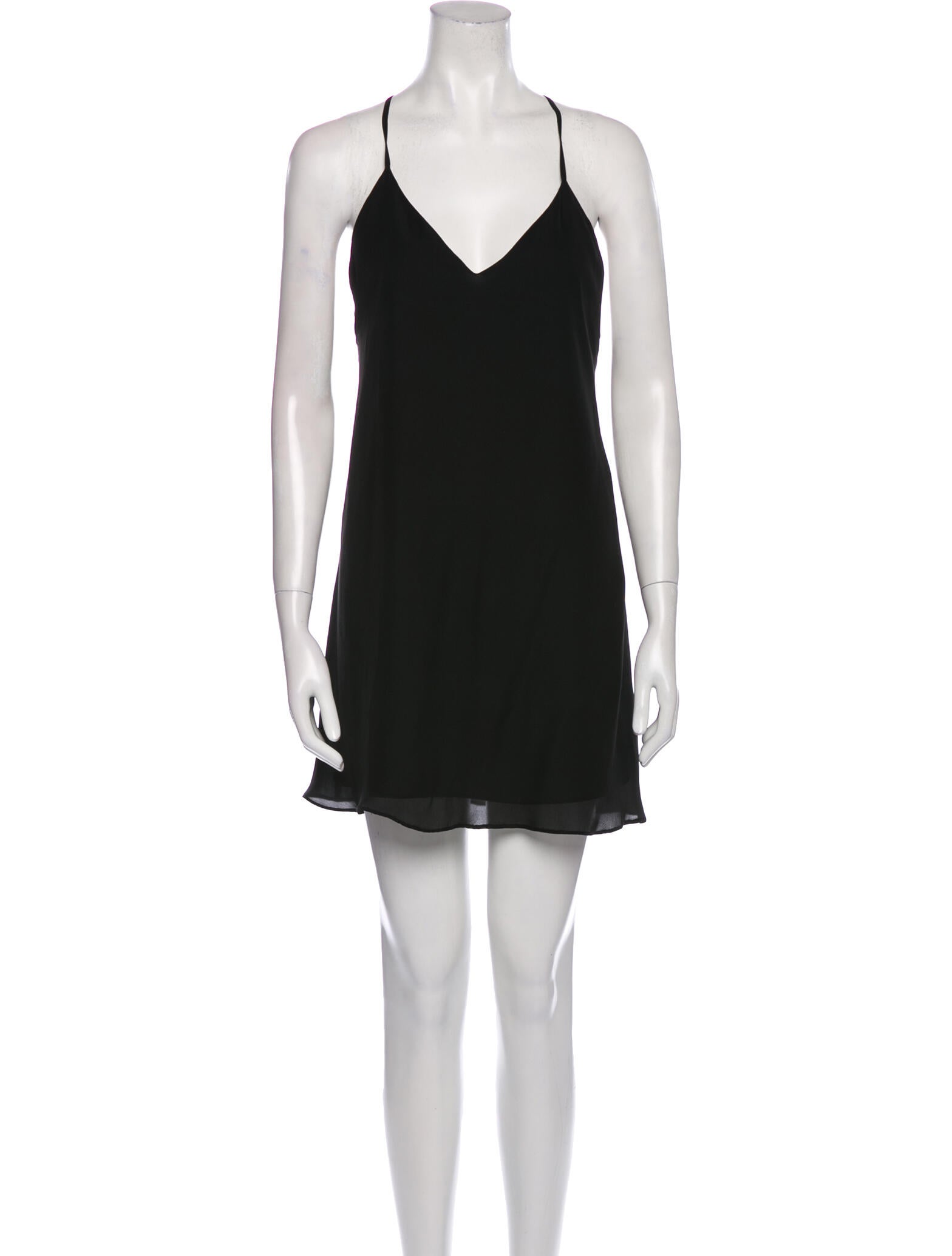 Alice + Olivia Silk Mini Dress