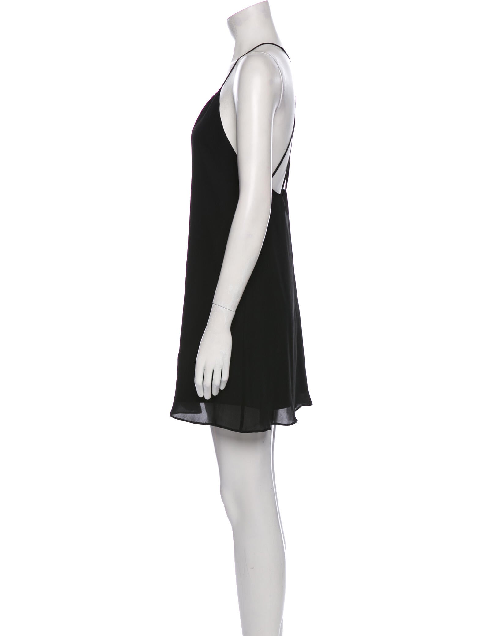 Alice + Olivia Silk Mini Dress