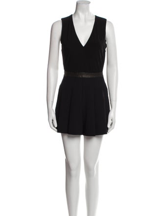 Alice + Olivia V-Neck Romper