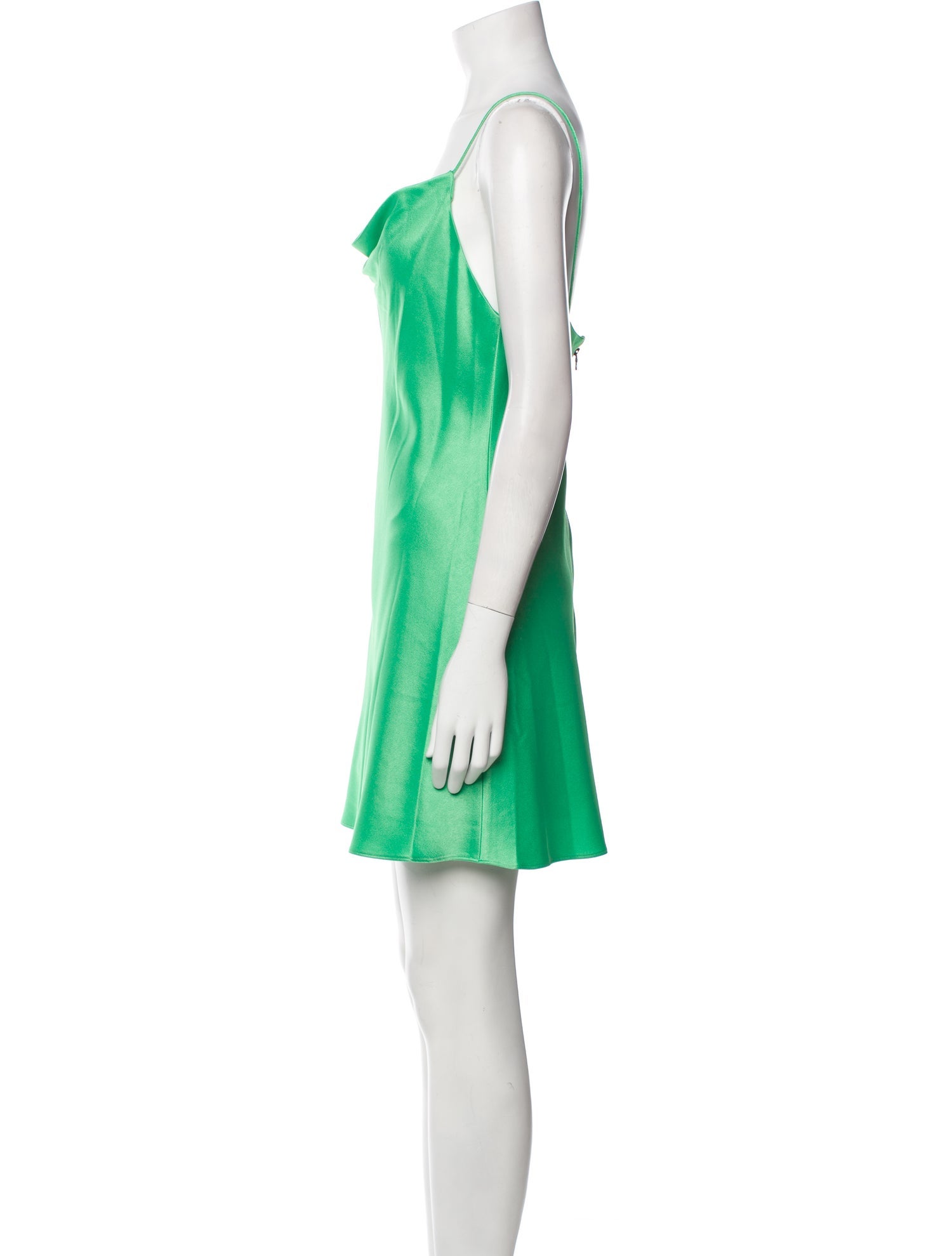 Alice + Olivia Cowl Neck Mini Dress