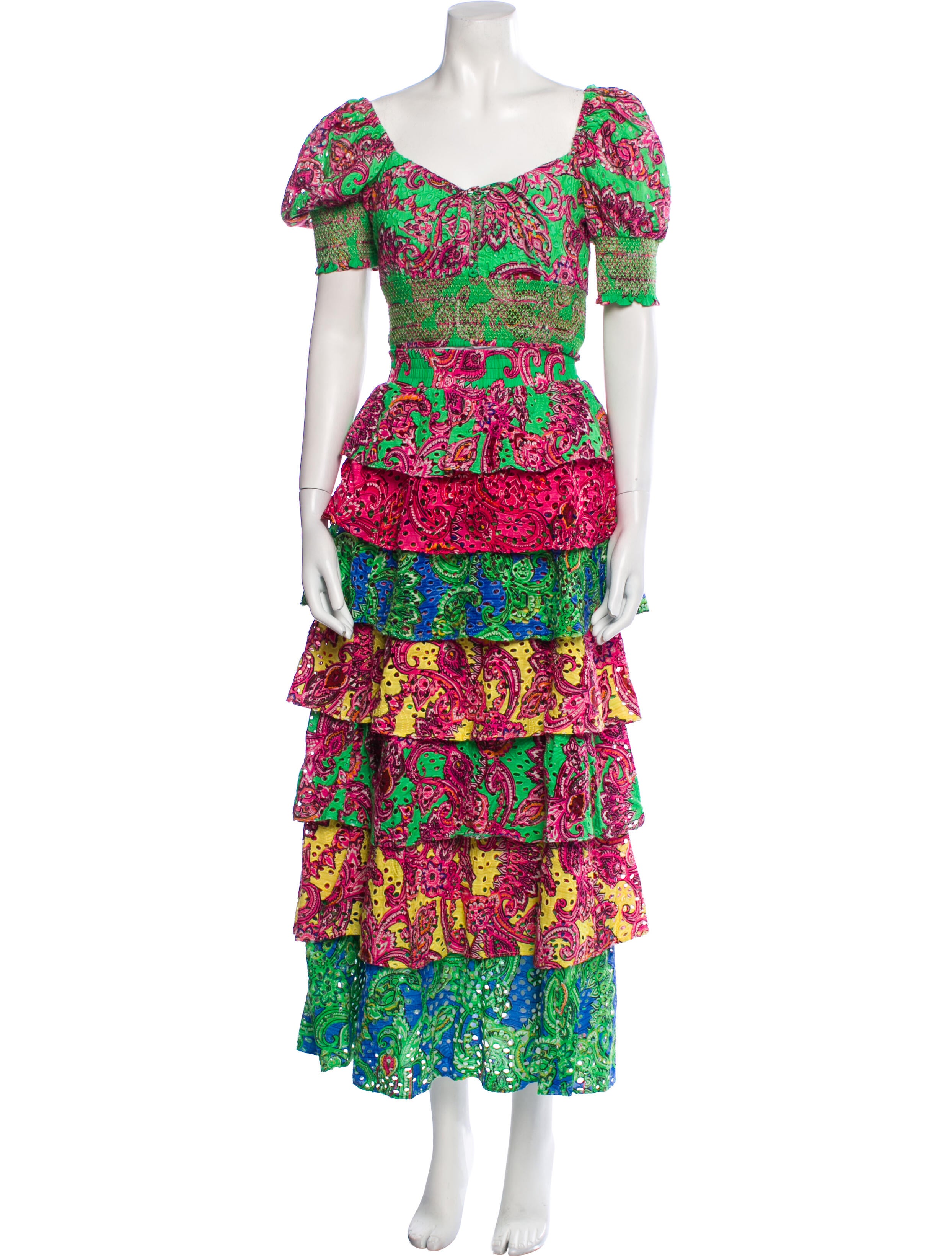 Alice + Olivia Lace Pattern Skirt Set w/ Tags