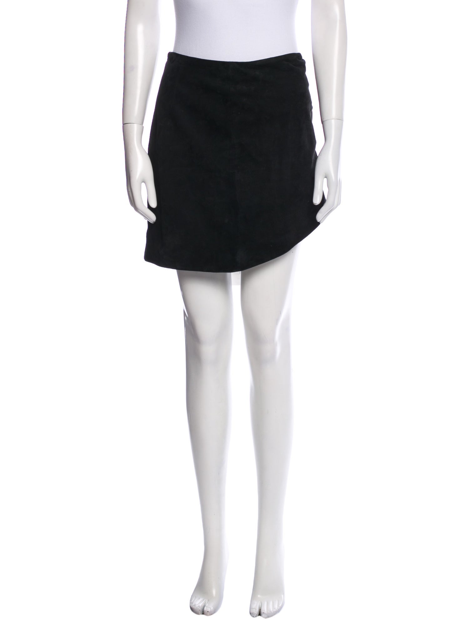 Alice + Olivia Leather Mini Skirt