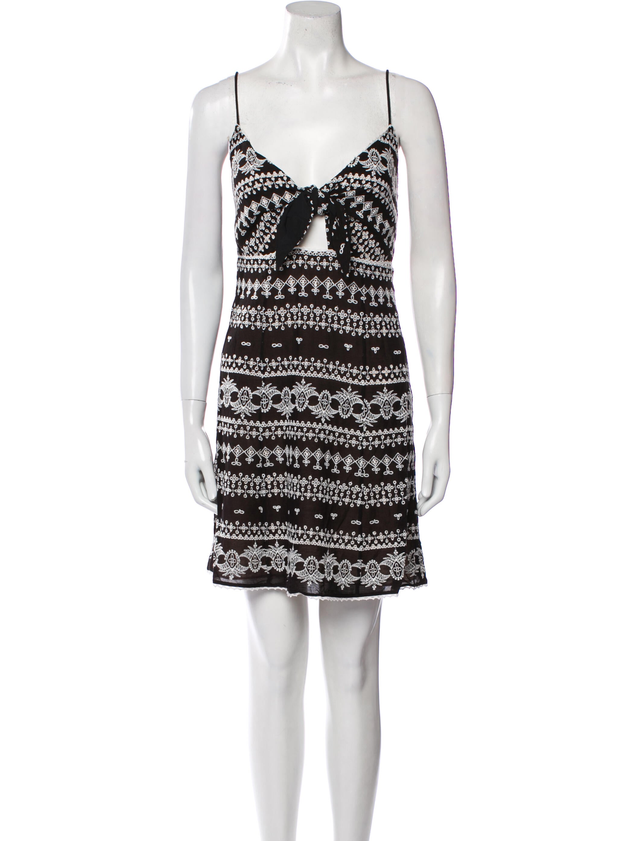 Alice + Olivia Printed Mini Dress