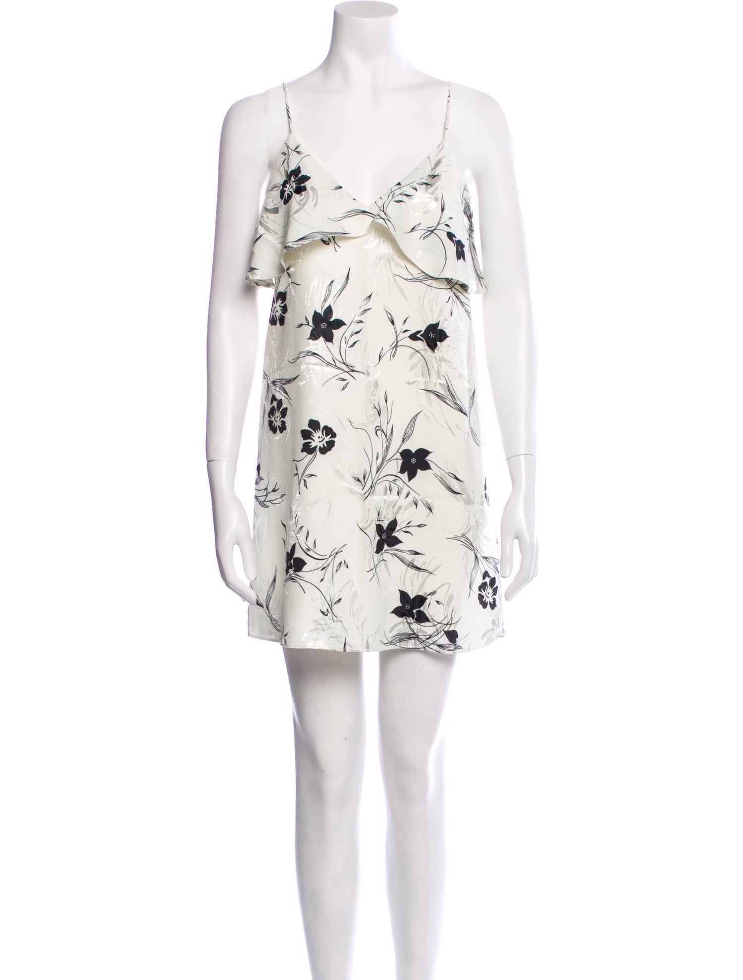 Alice + Olivia Floral Print Mini Dress