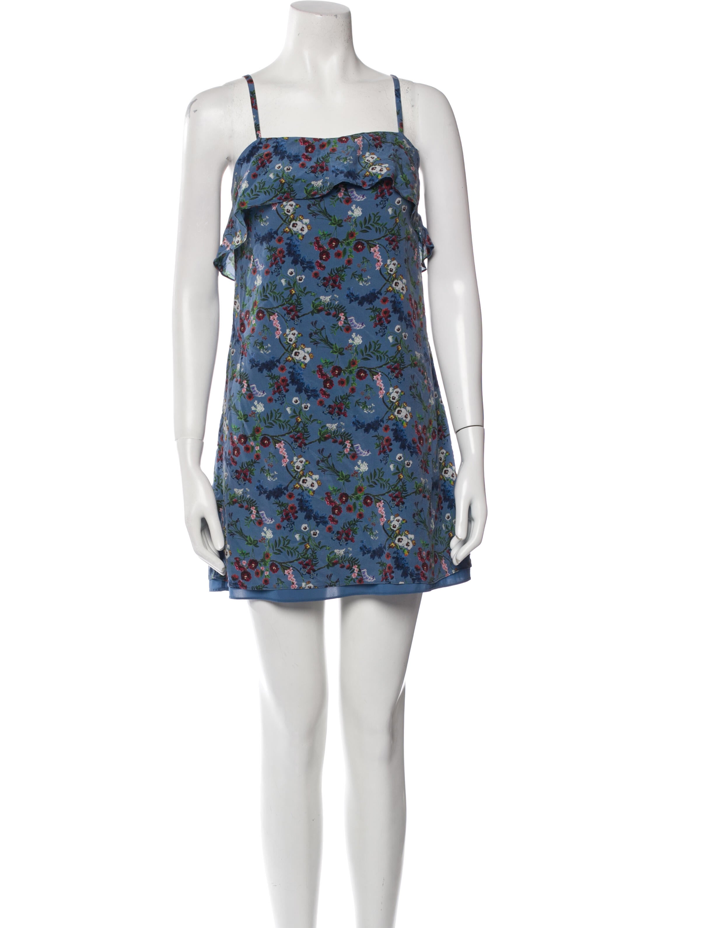 Alice + Olivia Silk Mini Dress