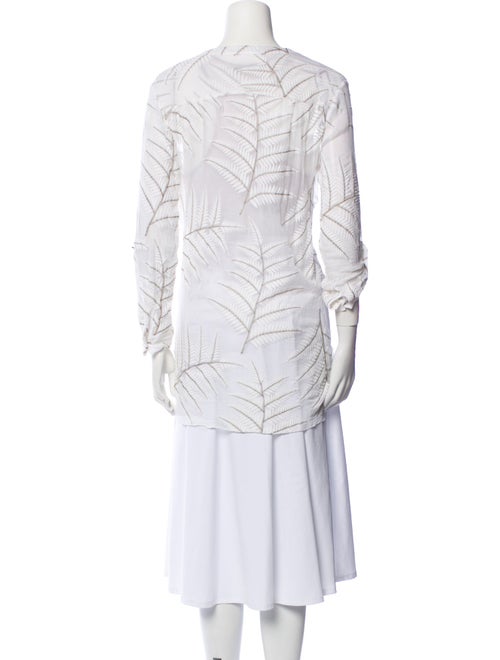 Alice + Olivia Silk Printed Tunic