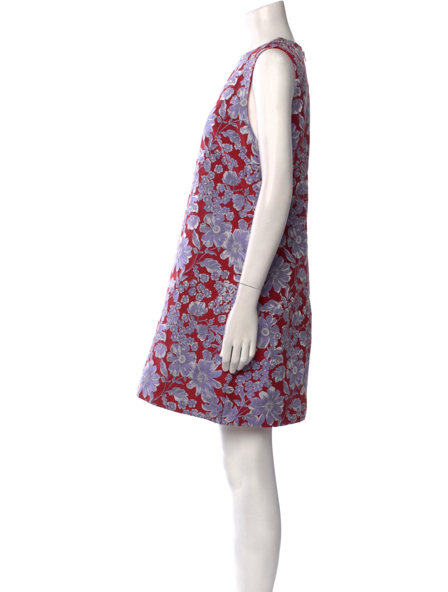 Alice + Olivia Floral Print Mini Dress