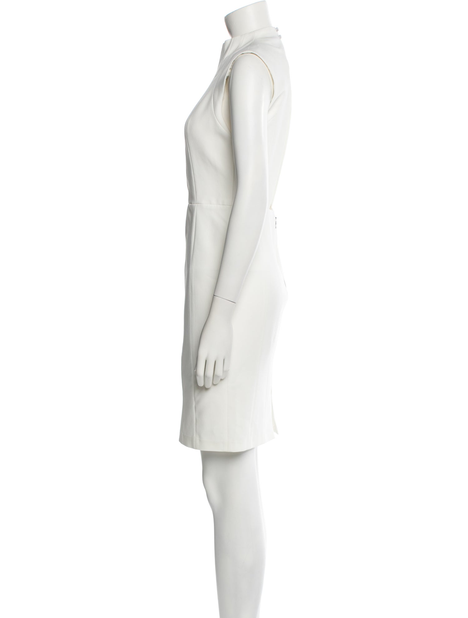 Alice + Olivia Mock Neck Mini Dress