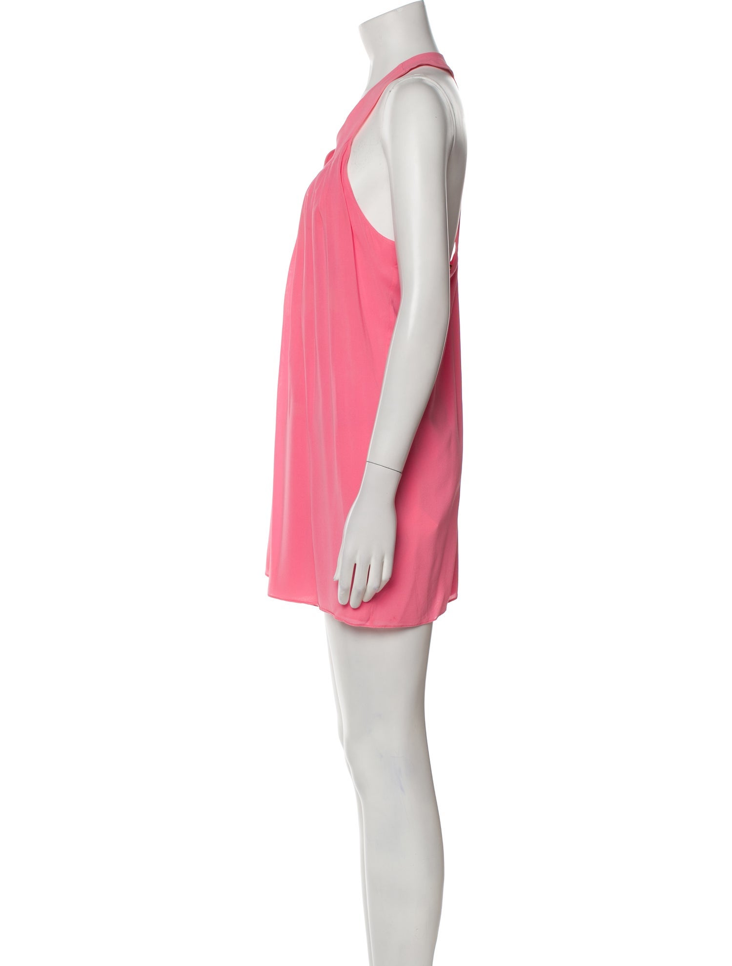 Alice + Olivia Silk V-Neck Tunic