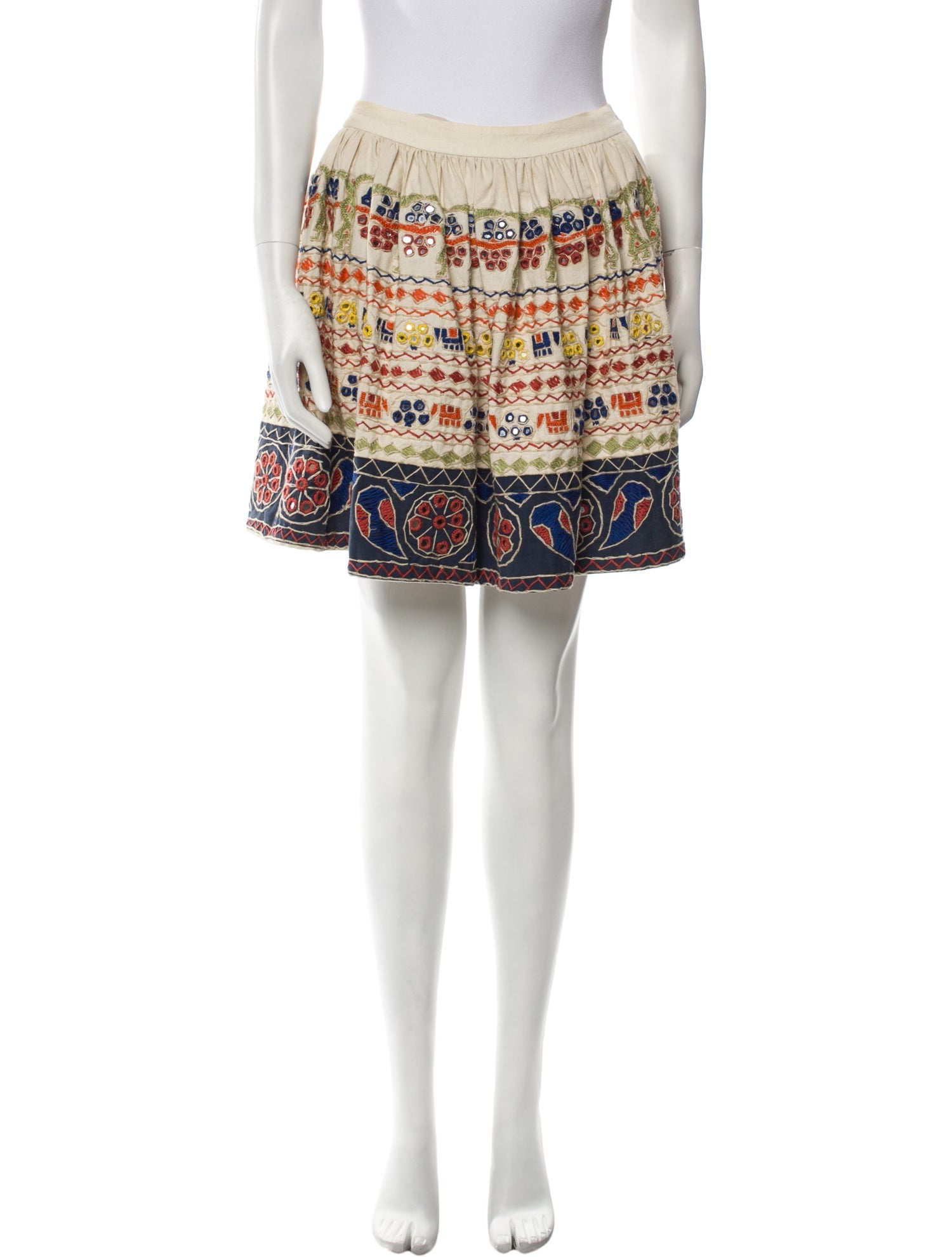 Alice + Olivia Printed Mini Skirt